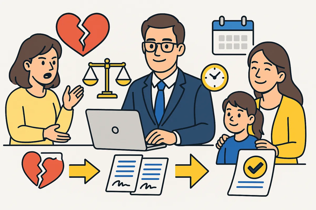 документи для розлучення в Україні з допомогою адвоката