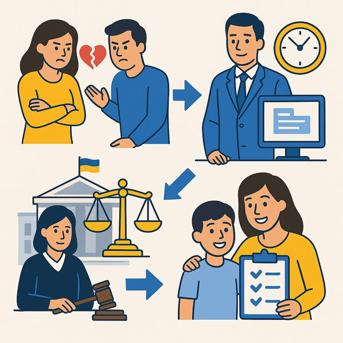 розлучення через РАЦС в Україні