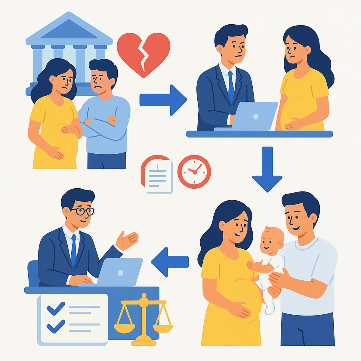 розлучення з вагітною в Україні