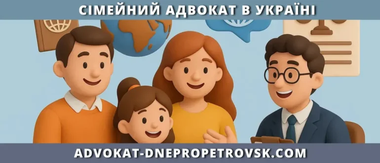 Міжнародні сімейні справи адвокат в Україні